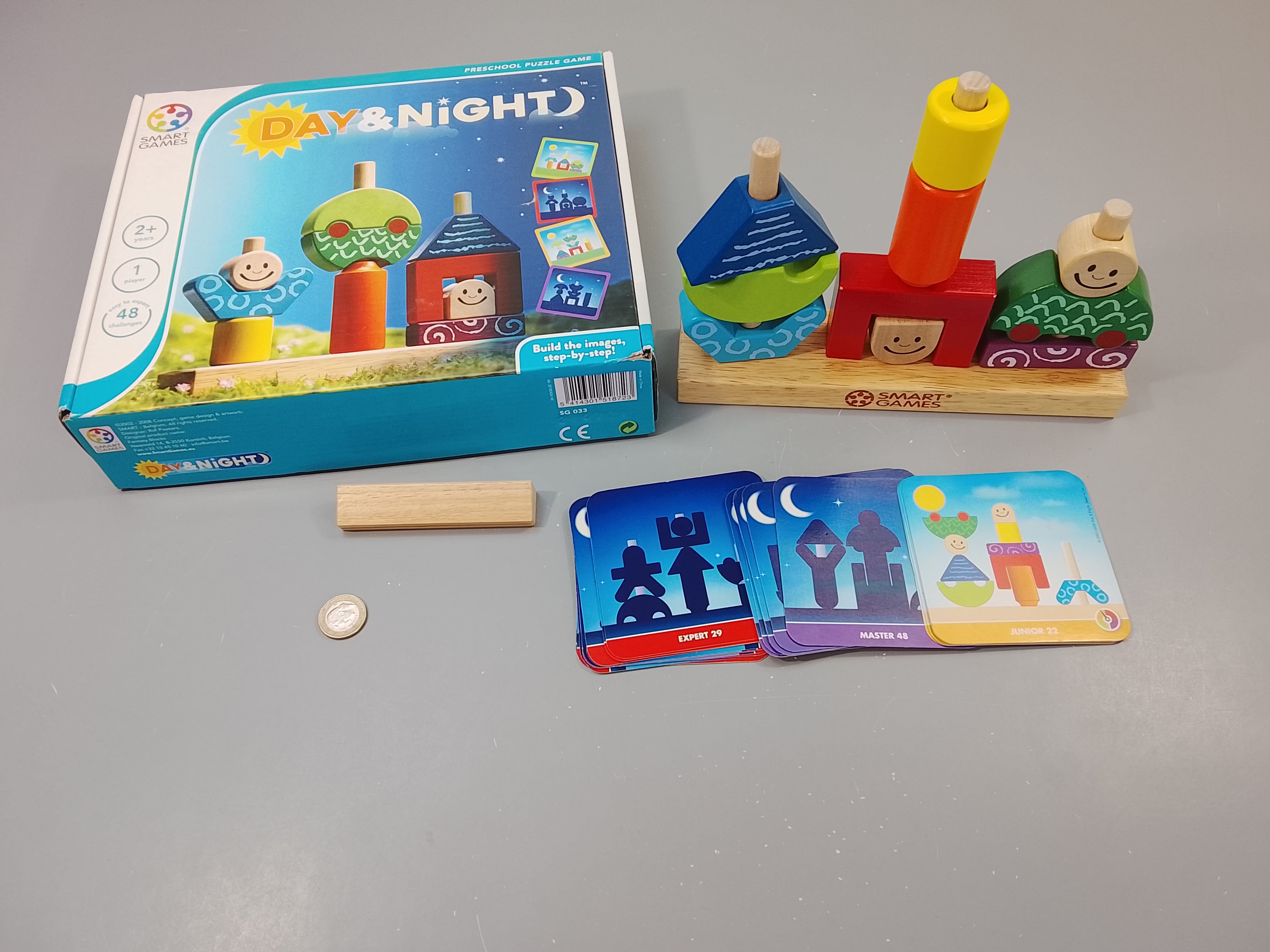 Smart Games ,Day & Night, manque la règle du jeu +2