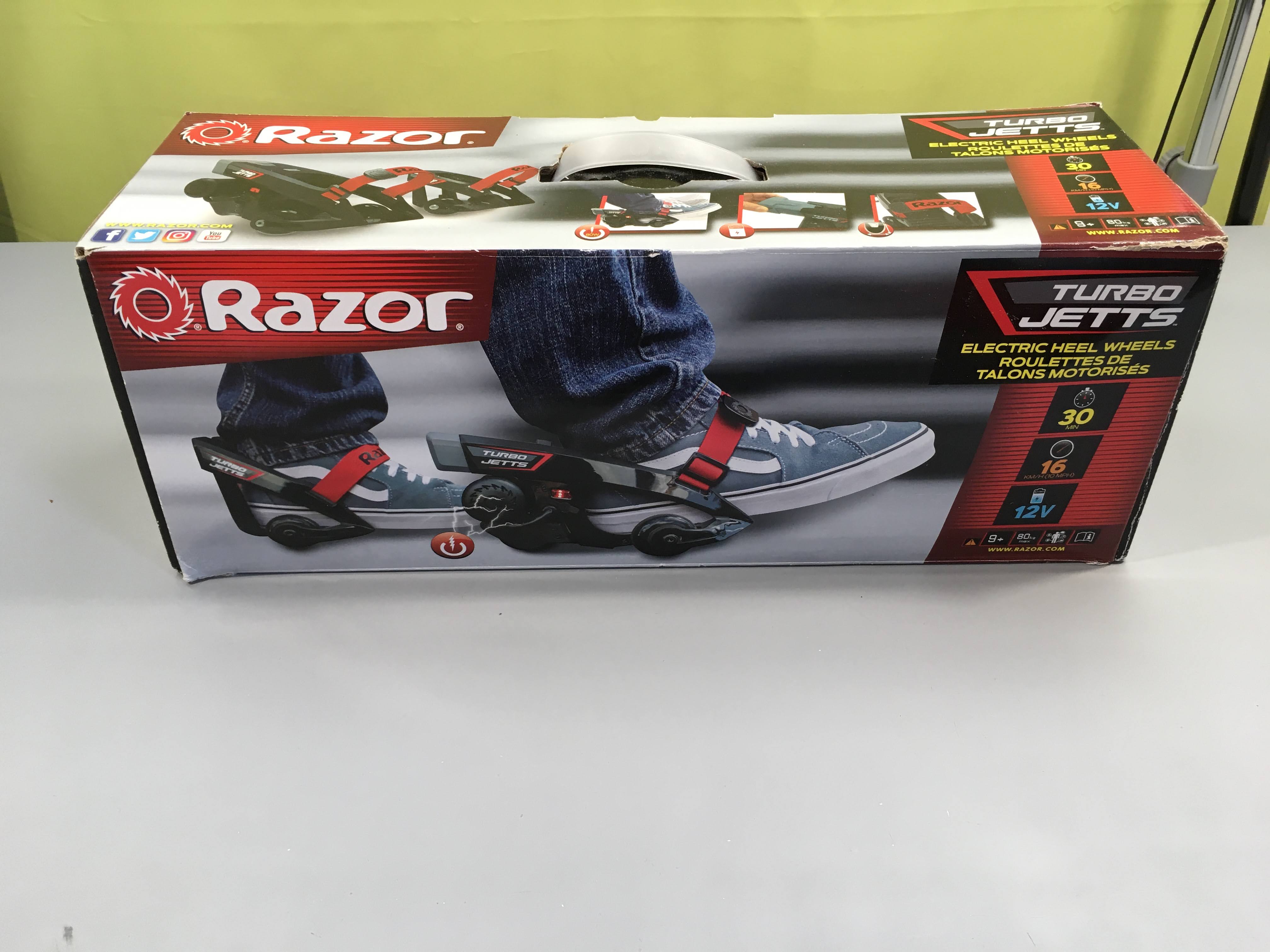 Razor-Talons motorisés-Rechargeable sur secteur-Cable fourni