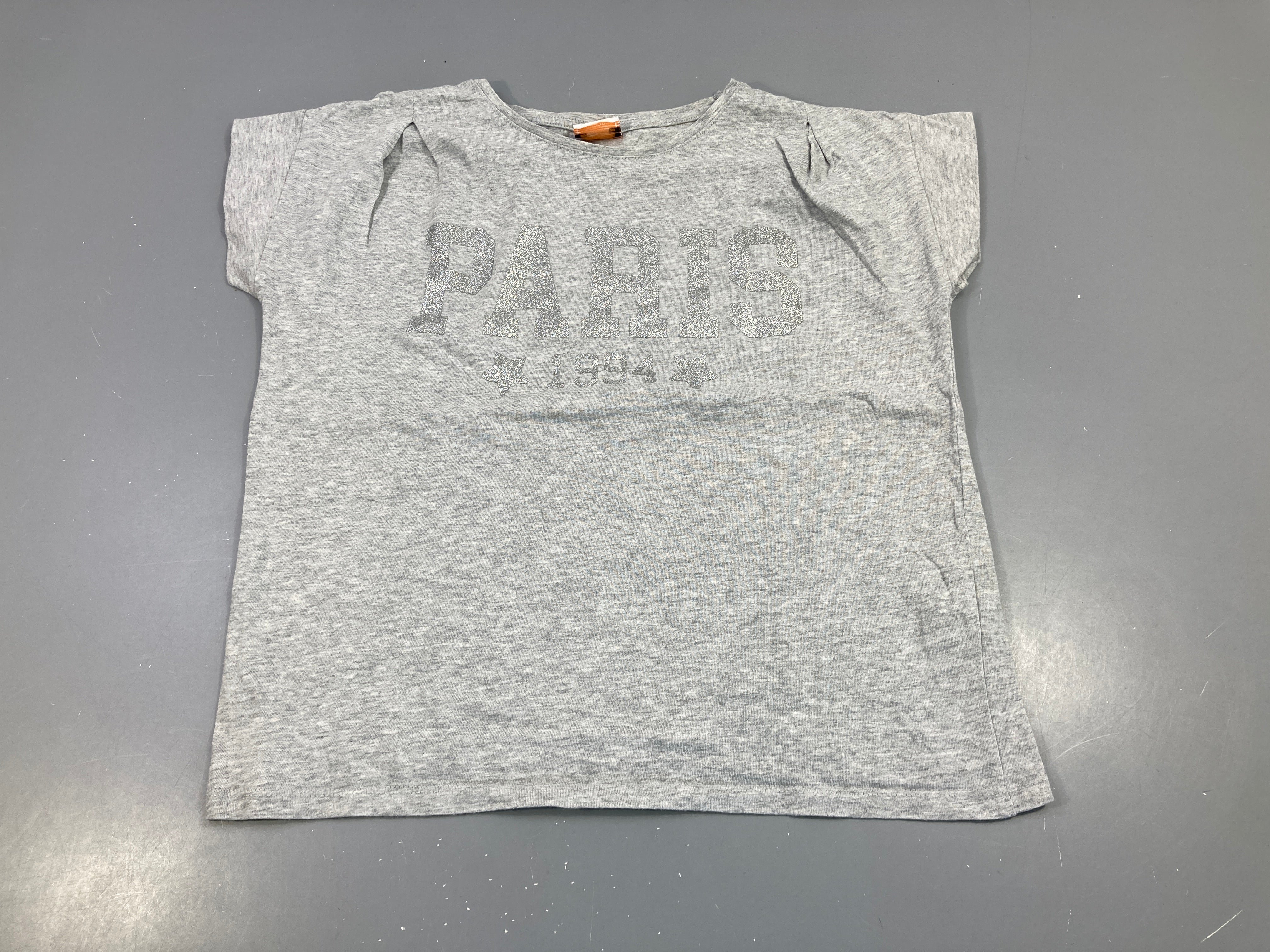 T-shirt m.c gris chiné Paris