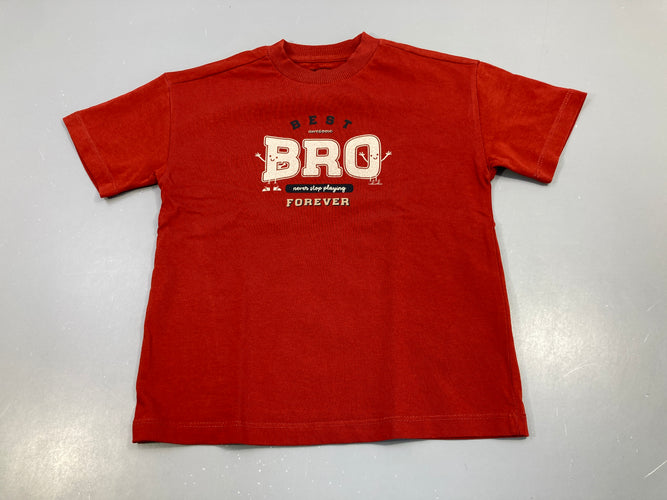 T-shirt m.c rouge BRQ, moins cher chez Petit Kiwi