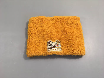 Tour de coup moutarde teddy doublé polar Chip'n'dale