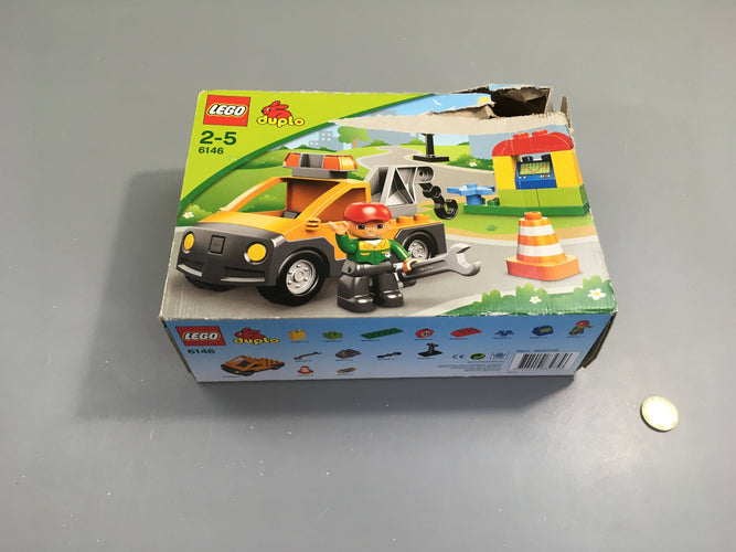Complet DUPLO 6146 La dépanneuse, moins cher chez Petit Kiwi