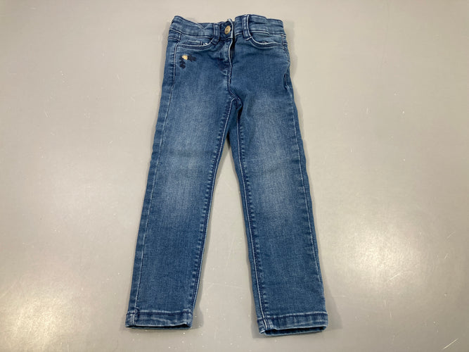 Pantalon denim Slim Victoria, moins cher chez Petit Kiwi