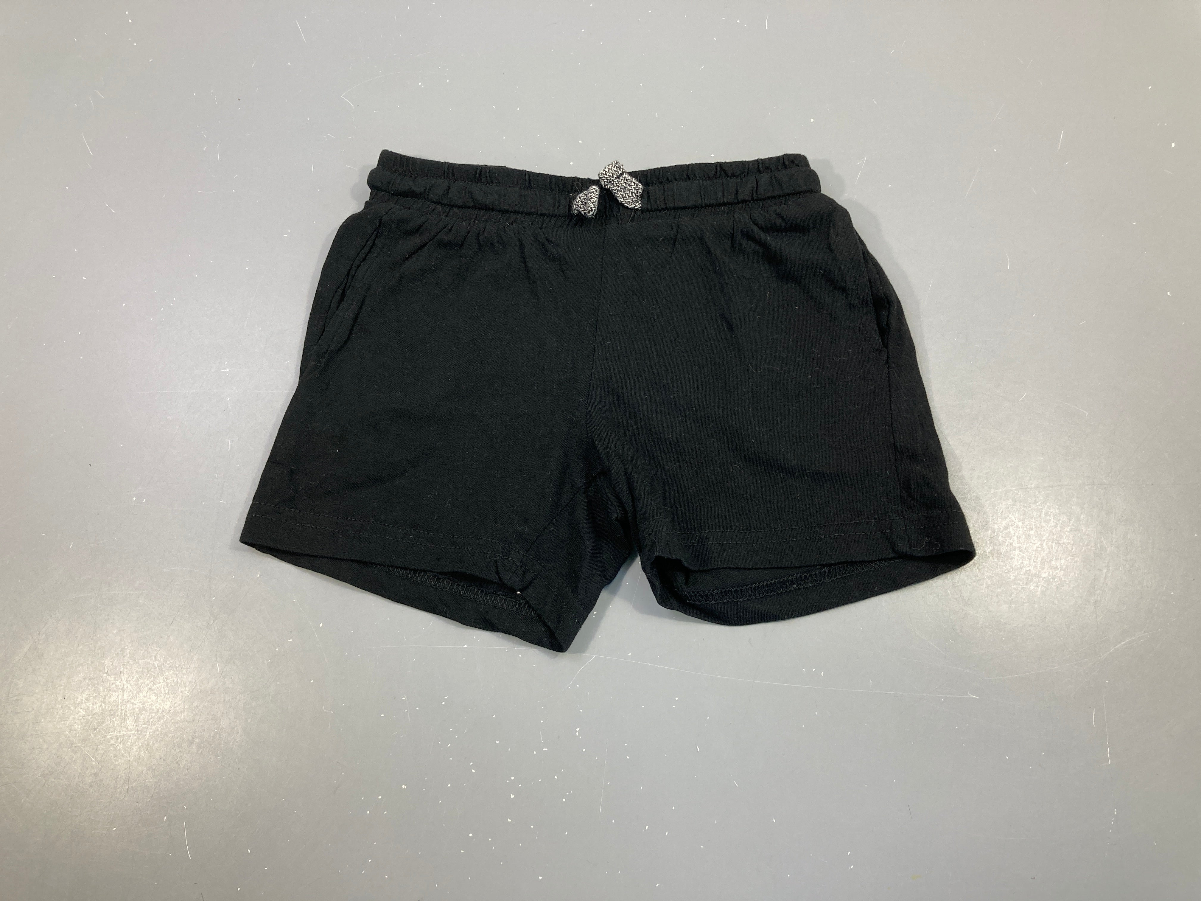 Short jersey noir