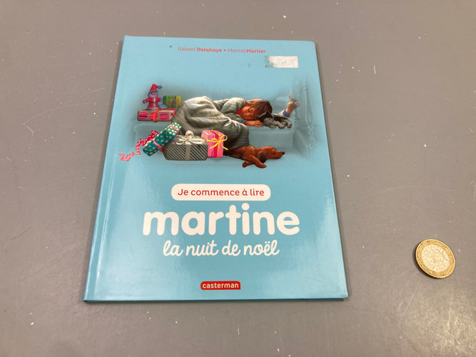 Livre Je commence à lire, Martine la nuit de Noël, G. Delahaye et M. Marlier, moins cher chez Petit Kiwi
