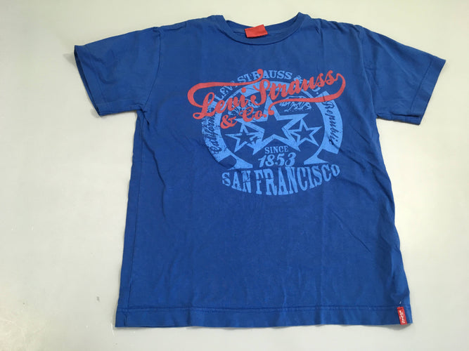 T-shirt m.c bleu levi's strauss, moins cher chez Petit Kiwi
