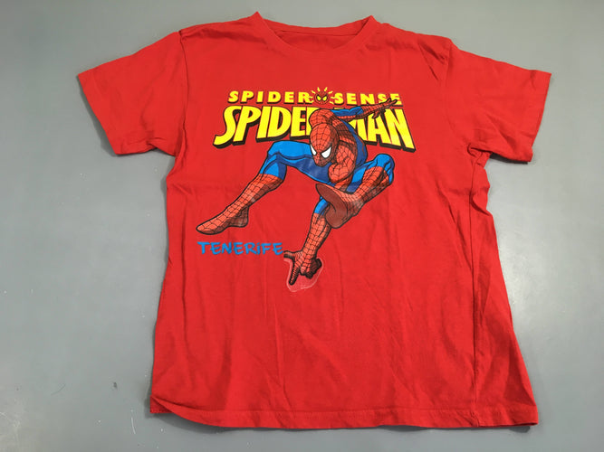 T-shirt m.c rouge Spiderman, moins cher chez Petit Kiwi