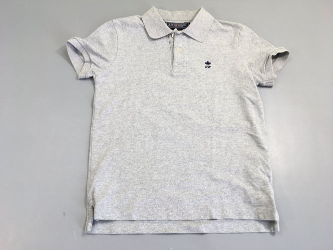 Polo m.c gris RW, moins cher chez Petit Kiwi