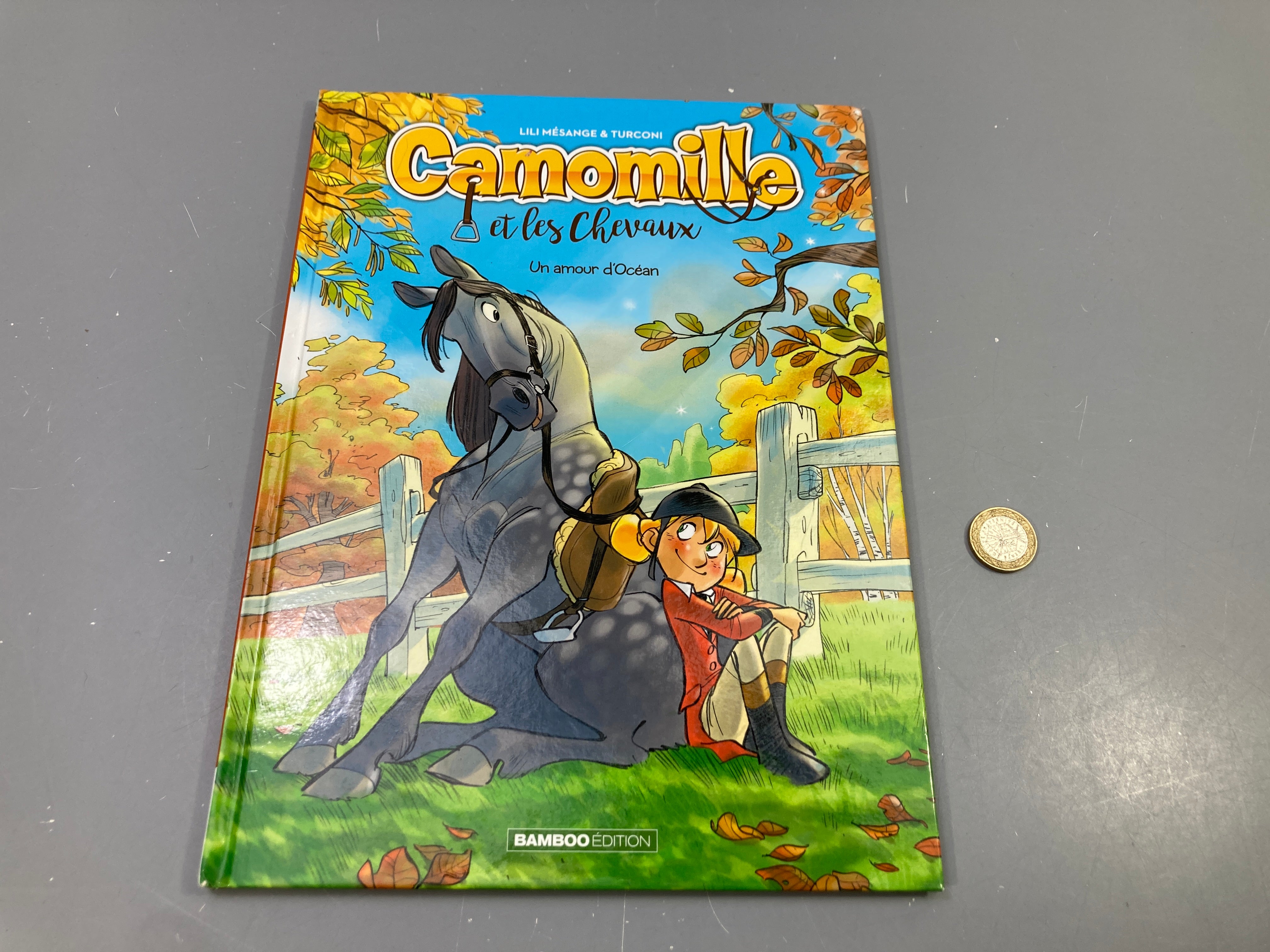BD Camomille et les chevaux, Un amour d'Océan, Lili Mésange et Turconi, Bamboo