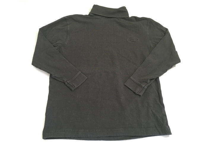 T-shirt m.l noir col roulé, moins cher chez Petit Kiwi