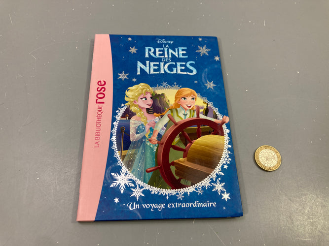 Livre La Reine des Neiges, Un voyage extraordinaire, Bibliothèque rose, moins cher chez Petit Kiwi