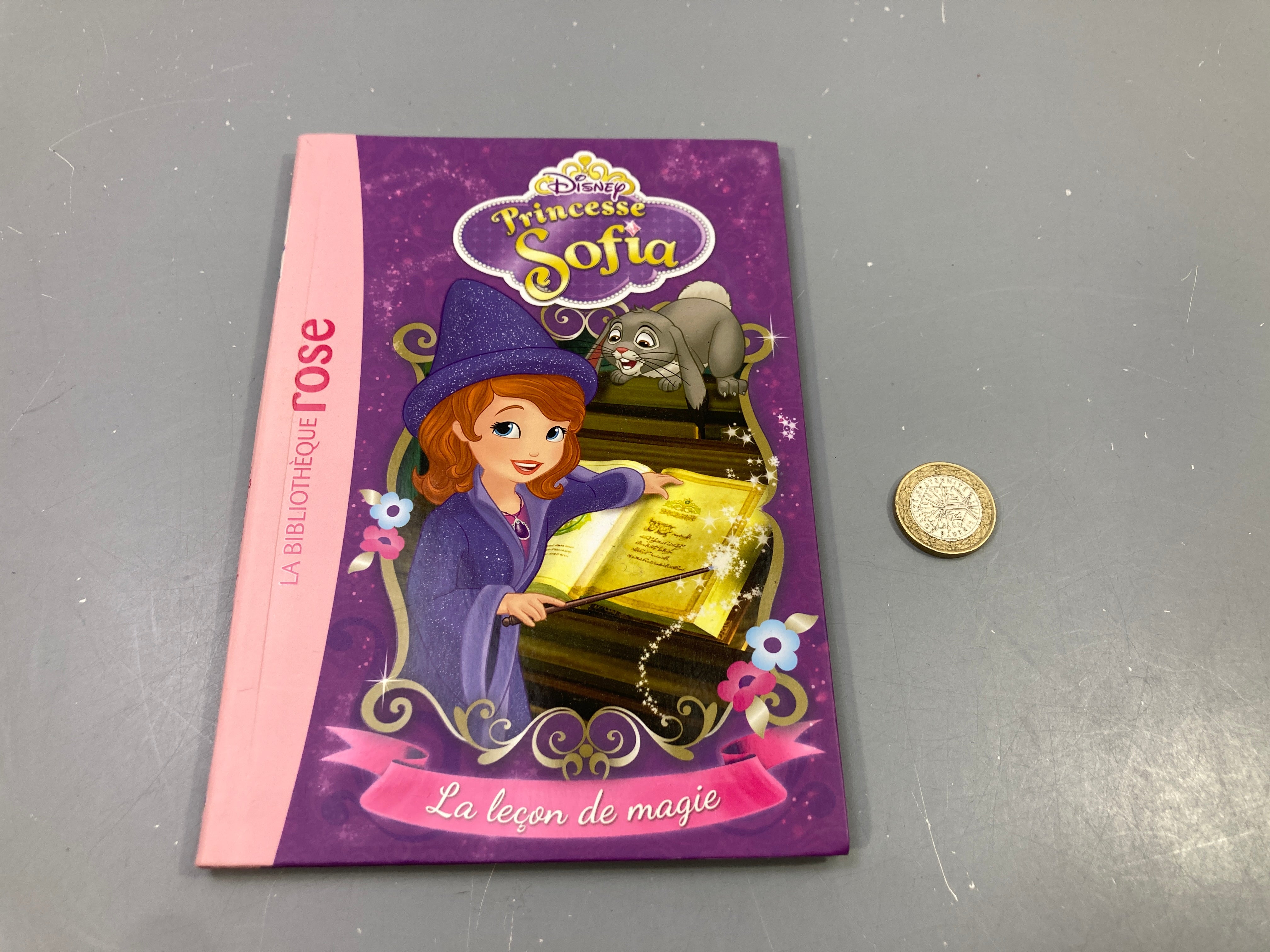 Livre Princesse Sofia, La leçon de magie, Bibliothèque rose