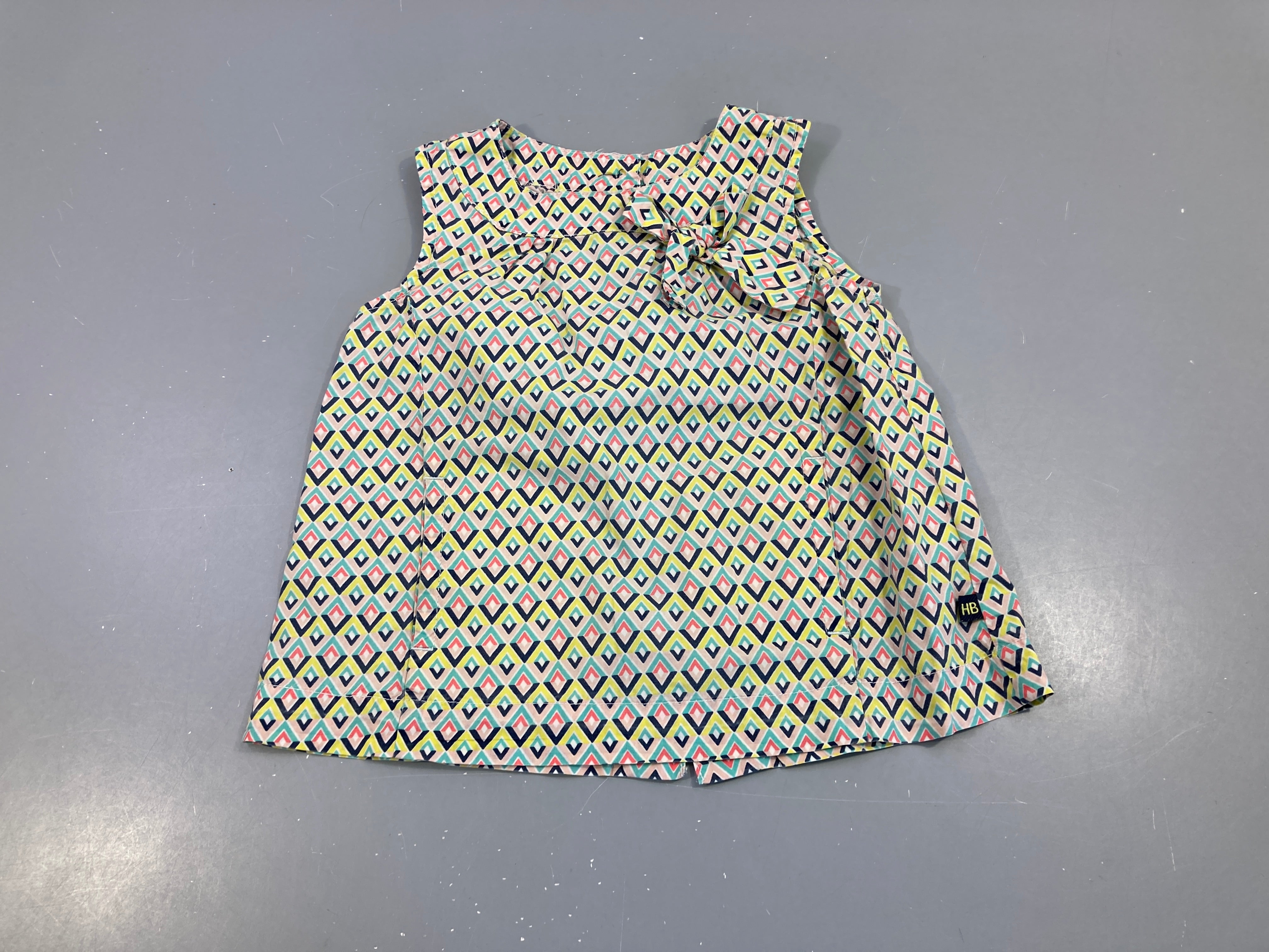 Blouse s.m losanges multicolore