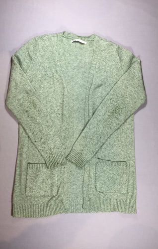 ONLY - Long gilet vert d'eau - bouloché - xs, moins cher chez Petit Kiwi