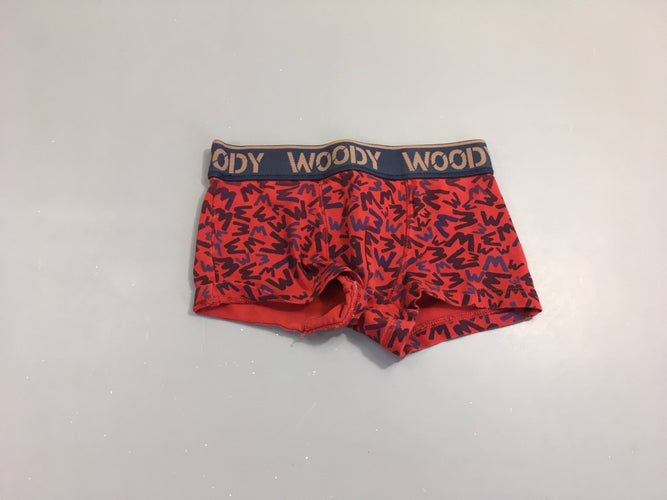Boxer rouge lettres, moins cher chez Petit Kiwi