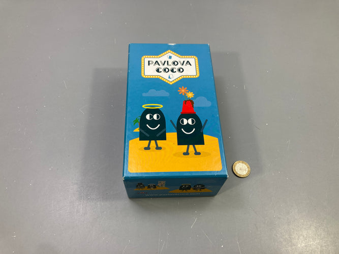 Jeu de cartes Pavlova Coco, boîte bleue, moins cher chez Petit Kiwi