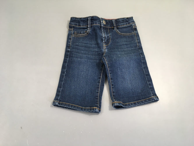 Bermuda slim en jean, moins cher chez Petit Kiwi