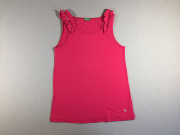 T-shirt s.m rose volants et sequins aux épaules (2xl - 160cm)