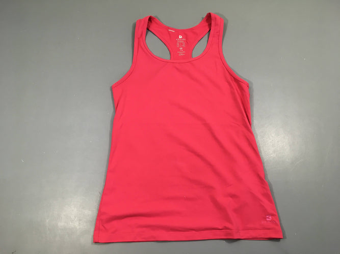 Débardeur de sport rose, moins cher chez Petit Kiwi