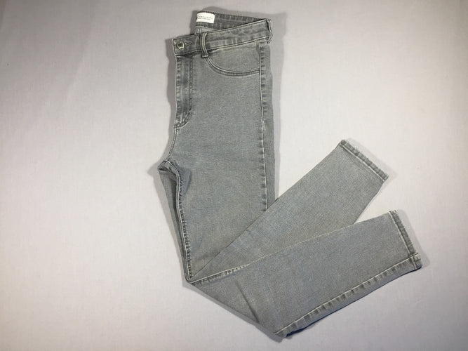 Pantalon jeans gris - 34, moins cher chez Petit Kiwi