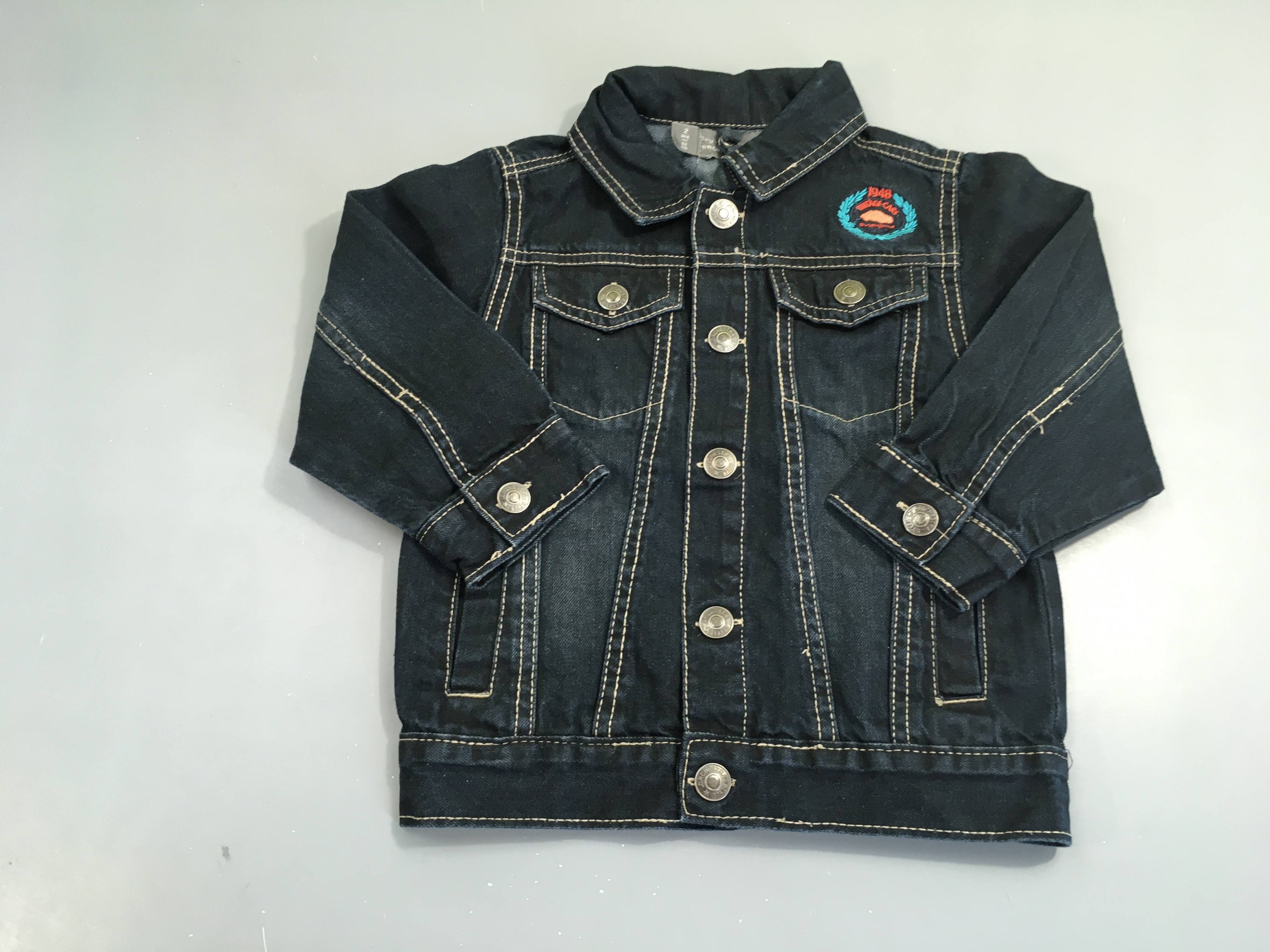 Veste en jean bleu foncé 1948