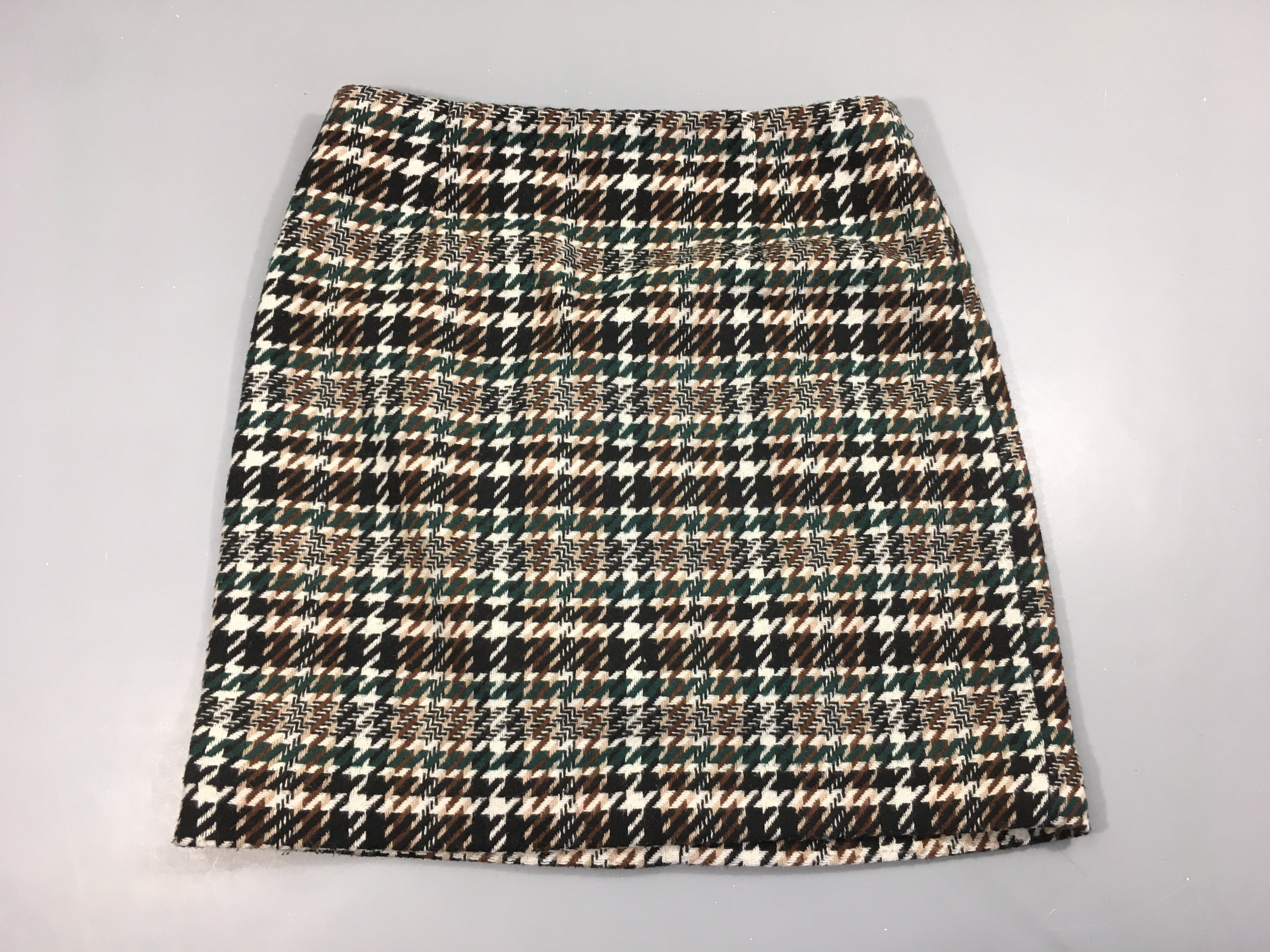 Jupe chevrons.multicolore, 7% laine, taille 34