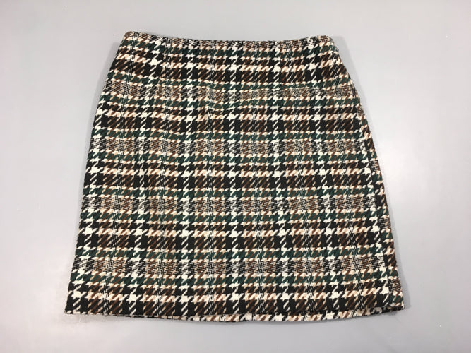Jupe chevrons.multicolore, 7% laine, taille 34, moins cher chez Petit Kiwi