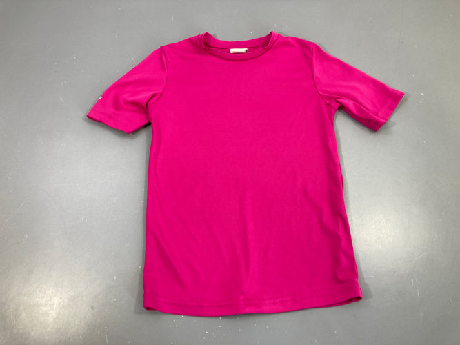 T-shirt m.c anti-uv rose vif, moins cher chez Petit Kiwi