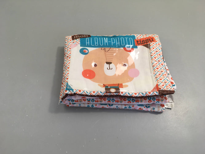 Album photo textile ours, moins cher chez Petit Kiwi