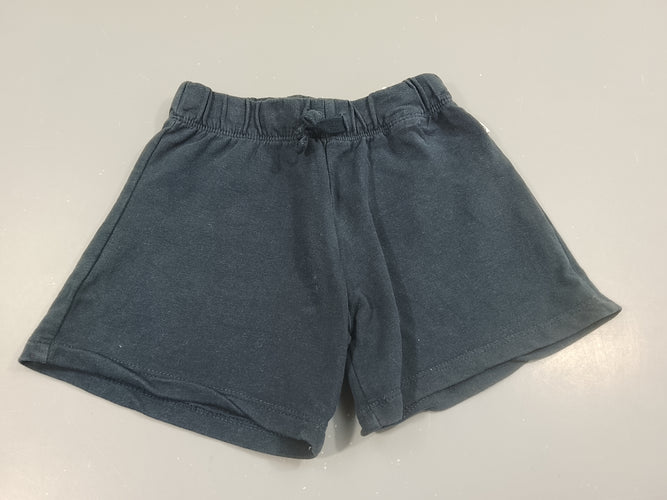 Short molleton bleu marine, moins cher chez Petit Kiwi