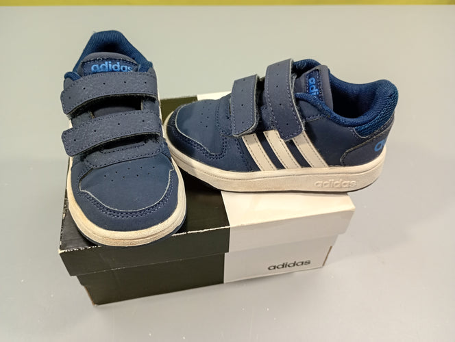 Baskets bleu marine/blanc "adidas" - 23, moins cher chez Petit Kiwi