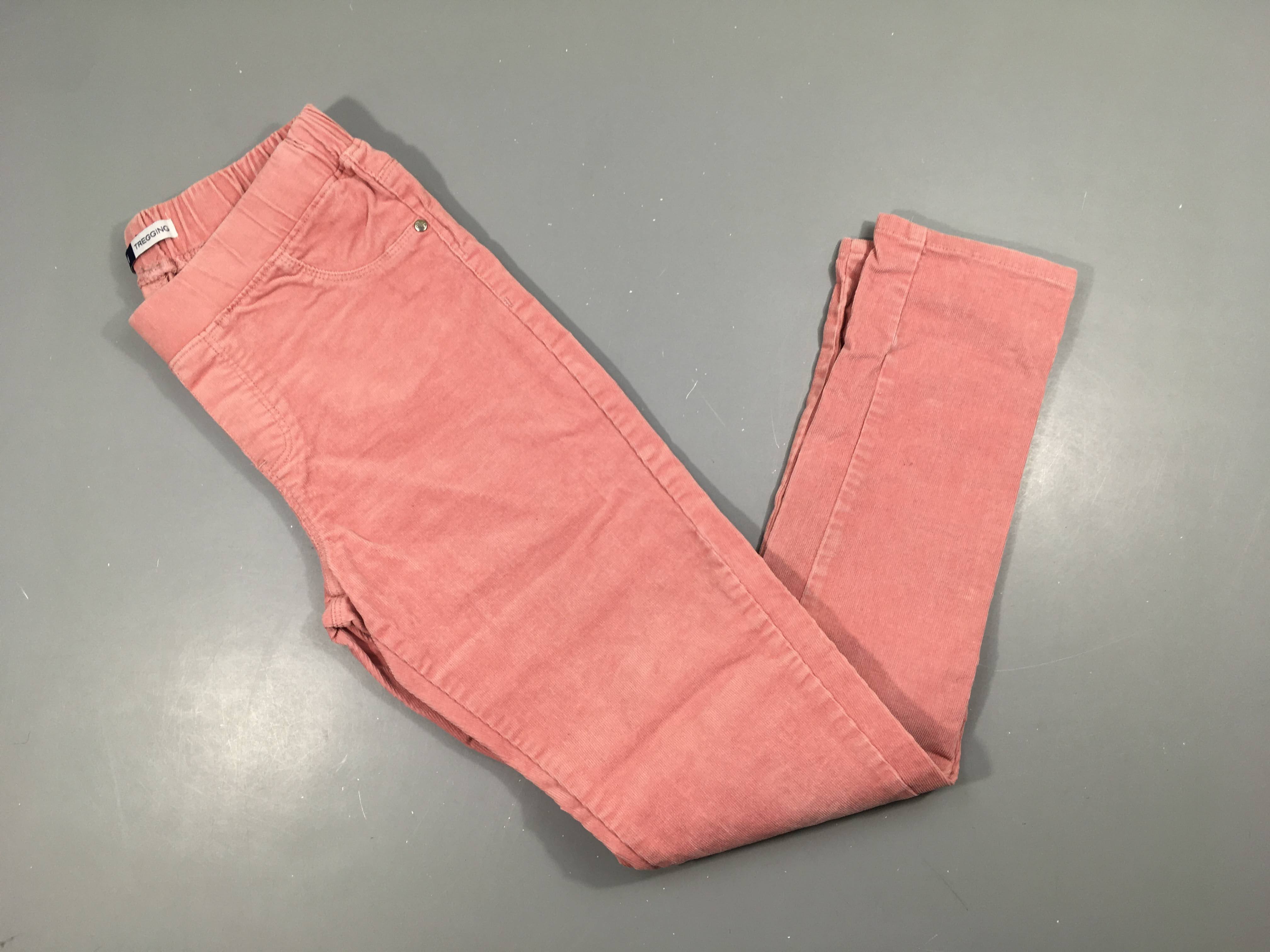 Tregging rose velours