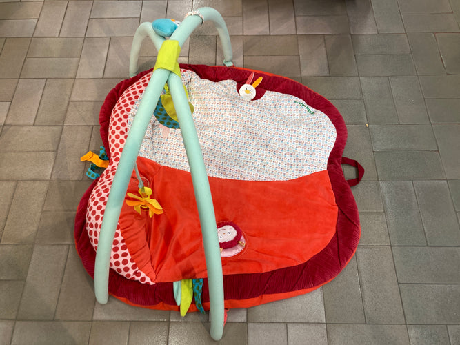 Tapis d'éveil Juliette Pomme sac de rangement transparent, moins cher chez Petit Kiwi