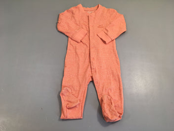 Pyjama jersey orange rayé sweet dreams