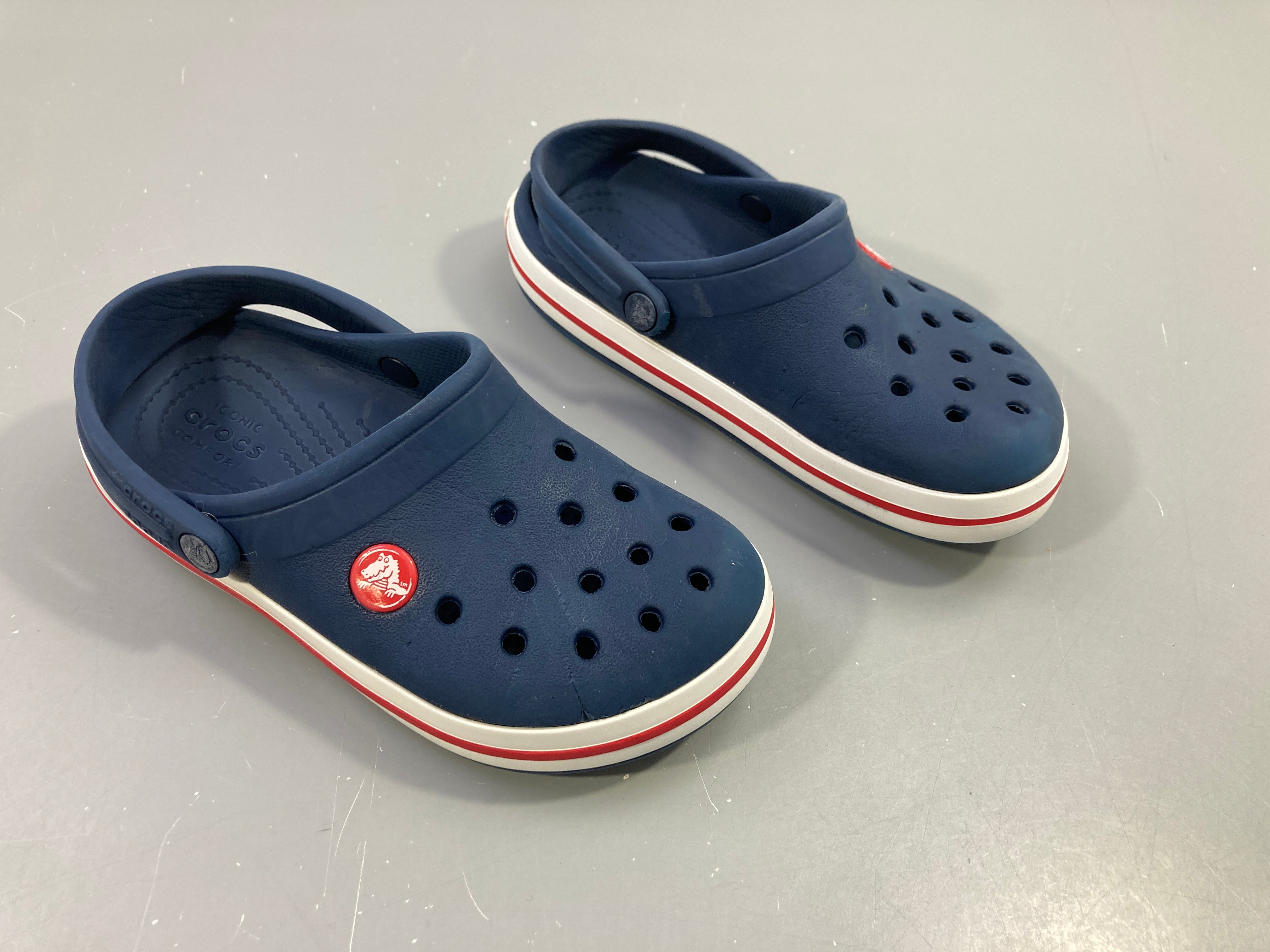Crocs bleues