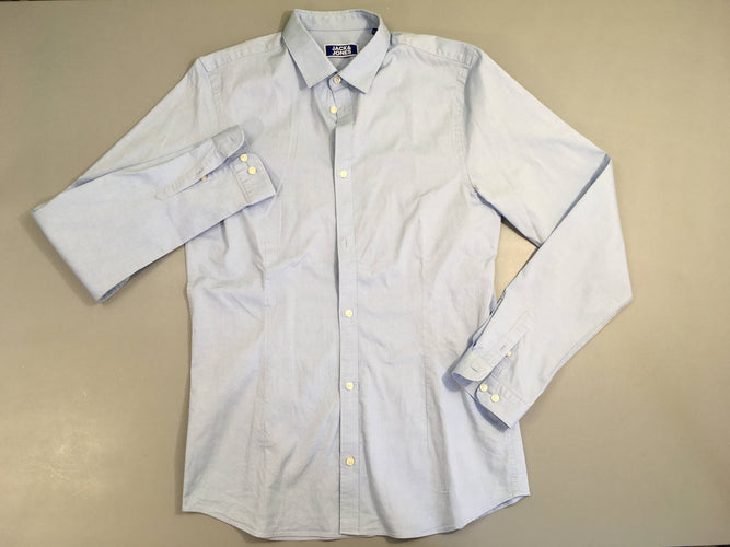 Chemise m.l bleue, moins cher chez Petit Kiwi