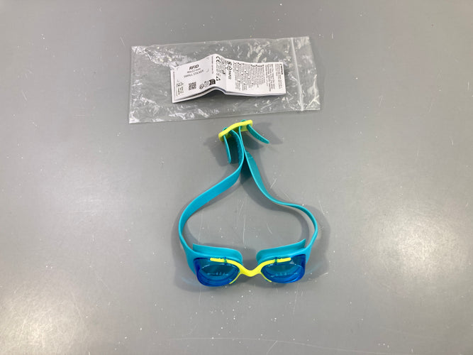 NEUF lunettes de natation bleues, moins cher chez Petit Kiwi