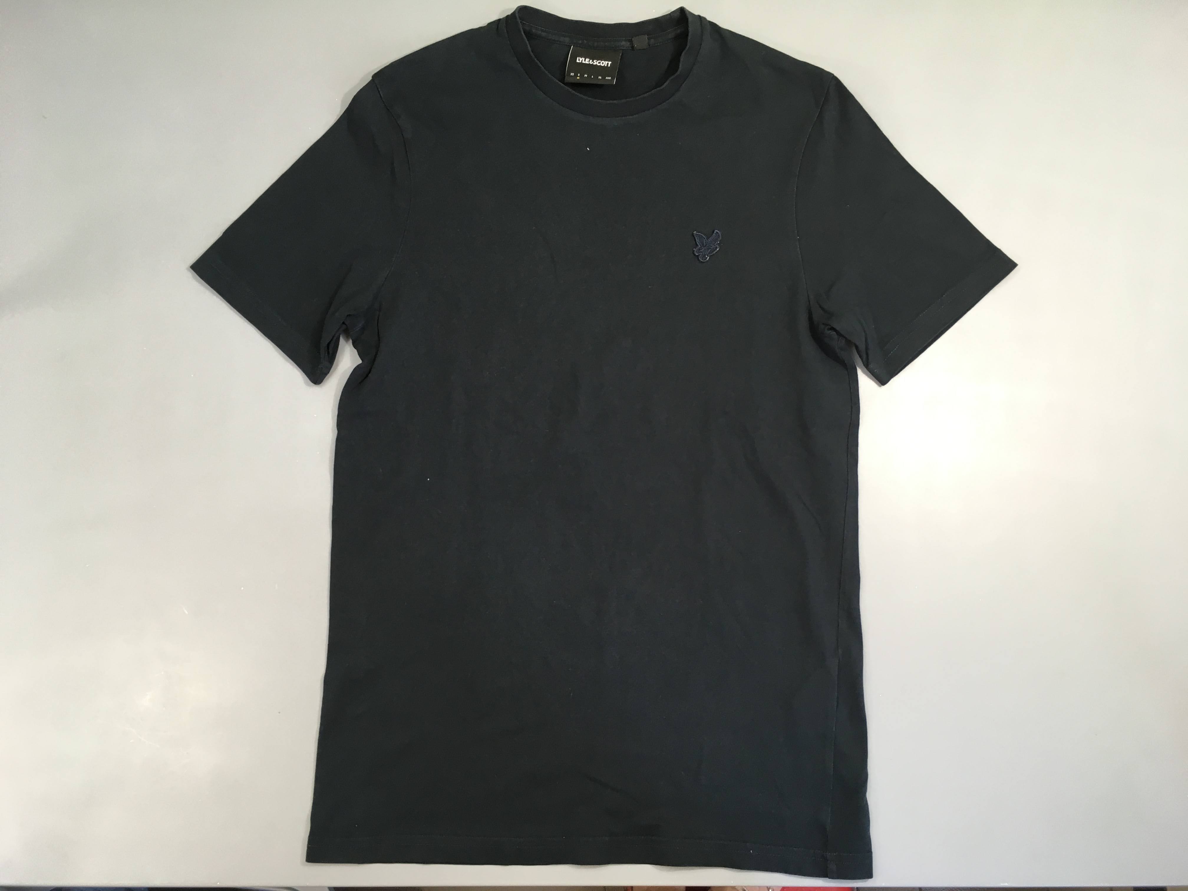 T-shirt m.c bleu marine Lyle&Scott