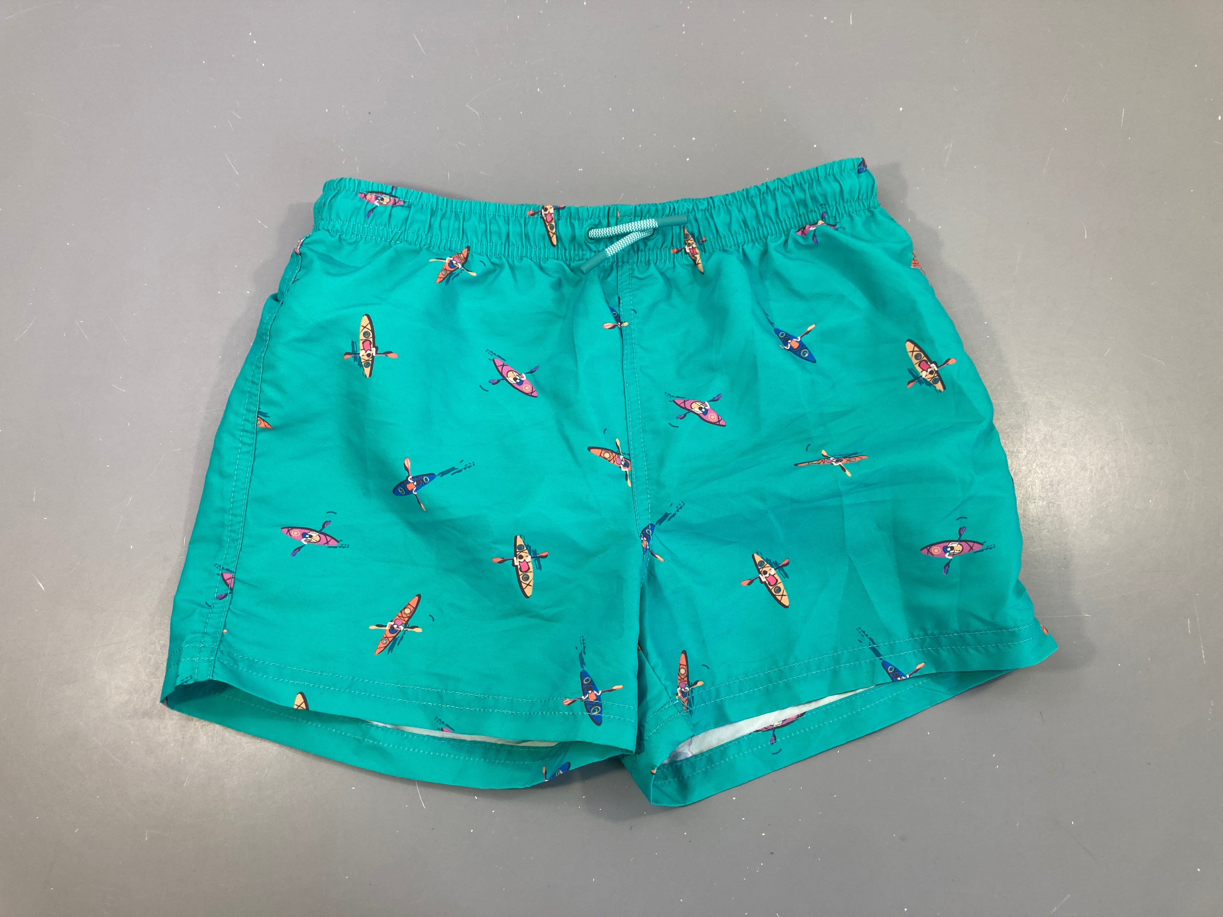 Maillot short vert kayak