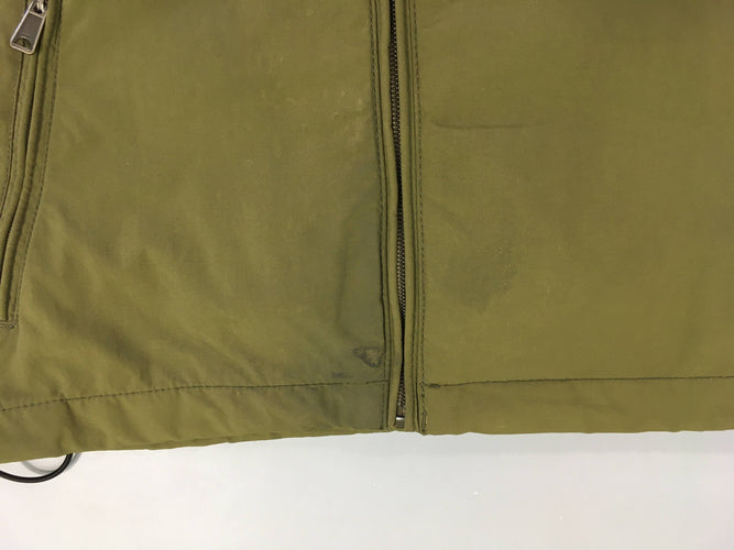 Veste kaki, Taped Seams, Napapijri, tachée, moins cher chez Petit Kiwi