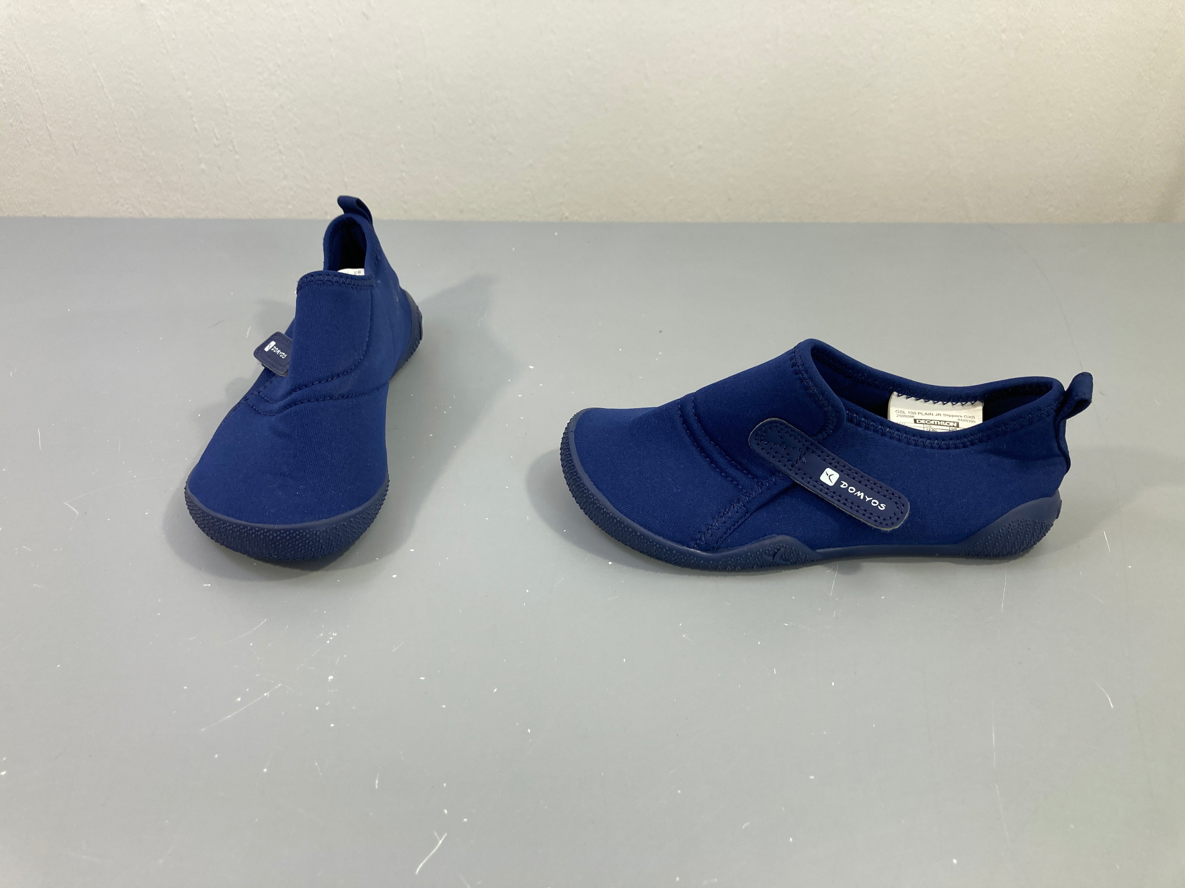 Chaussures de gym bleues