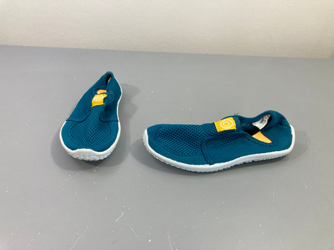 Chaussures d'eau bleu-jaune Taille estimée, moins cher chez Petit Kiwi