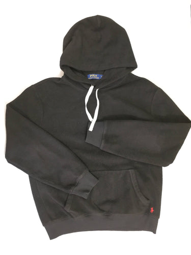 Polar à capuche noir, Polo Ralph Lauren, moins cher chez Petit Kiwi