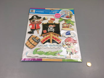 NEUF Sticker muraux pirate