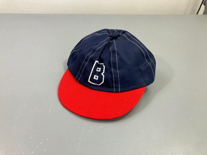 Casquette bleu foncé/rouge B, moins cher chez Petit Kiwi