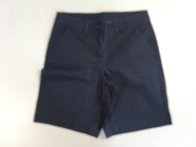 Bermuda chino bleu foncé 36, moins cher chez Petit Kiwi