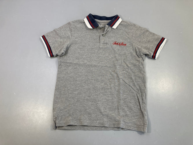 Polo m.c gris Jack&Jones, moins cher chez Petit Kiwi