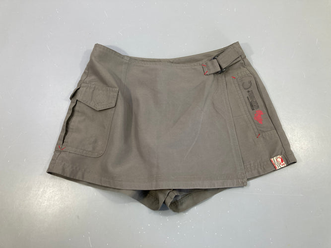 Jupe/short gris foncé longboard, moins cher chez Petit Kiwi