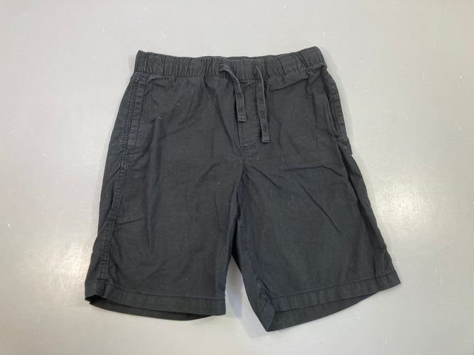 Bermuda noir taille élastique, moins cher chez Petit Kiwi
