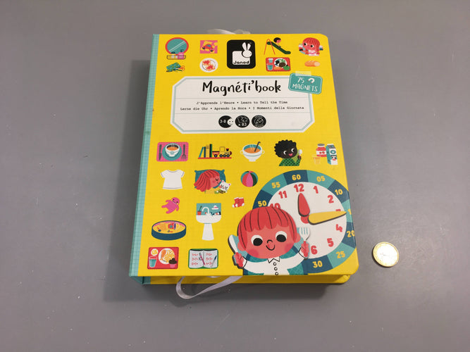 Complet Magnéti'book, 3-8ans, moins cher chez Petit Kiwi